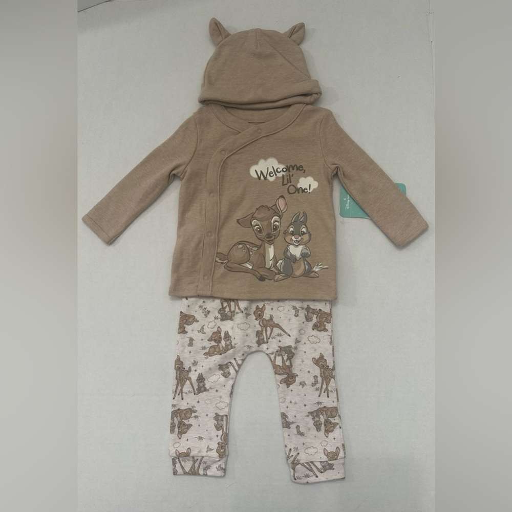 Disney Baby Wishes + Dreams Character Baby
Take Me Home 3 Piece set, Sz 6-9 Mths